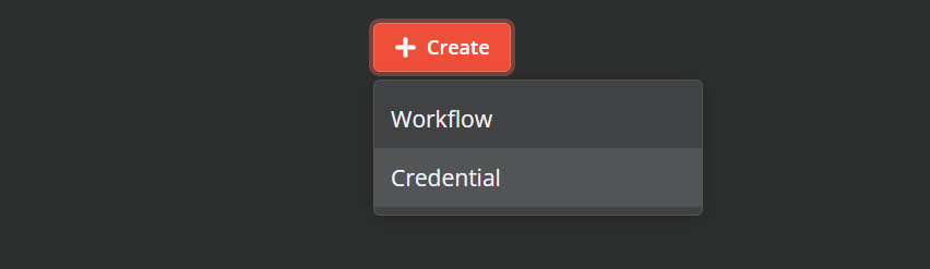 Create Credentials