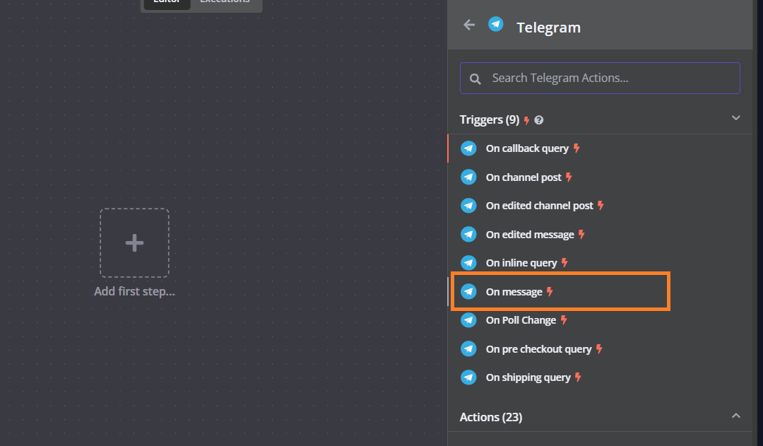 Telegram Trigger