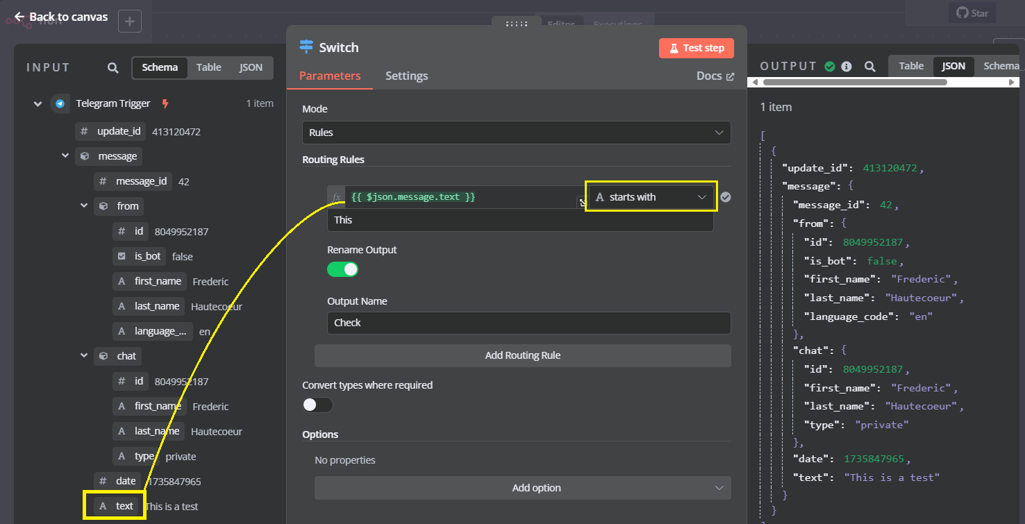 Switch Configuration